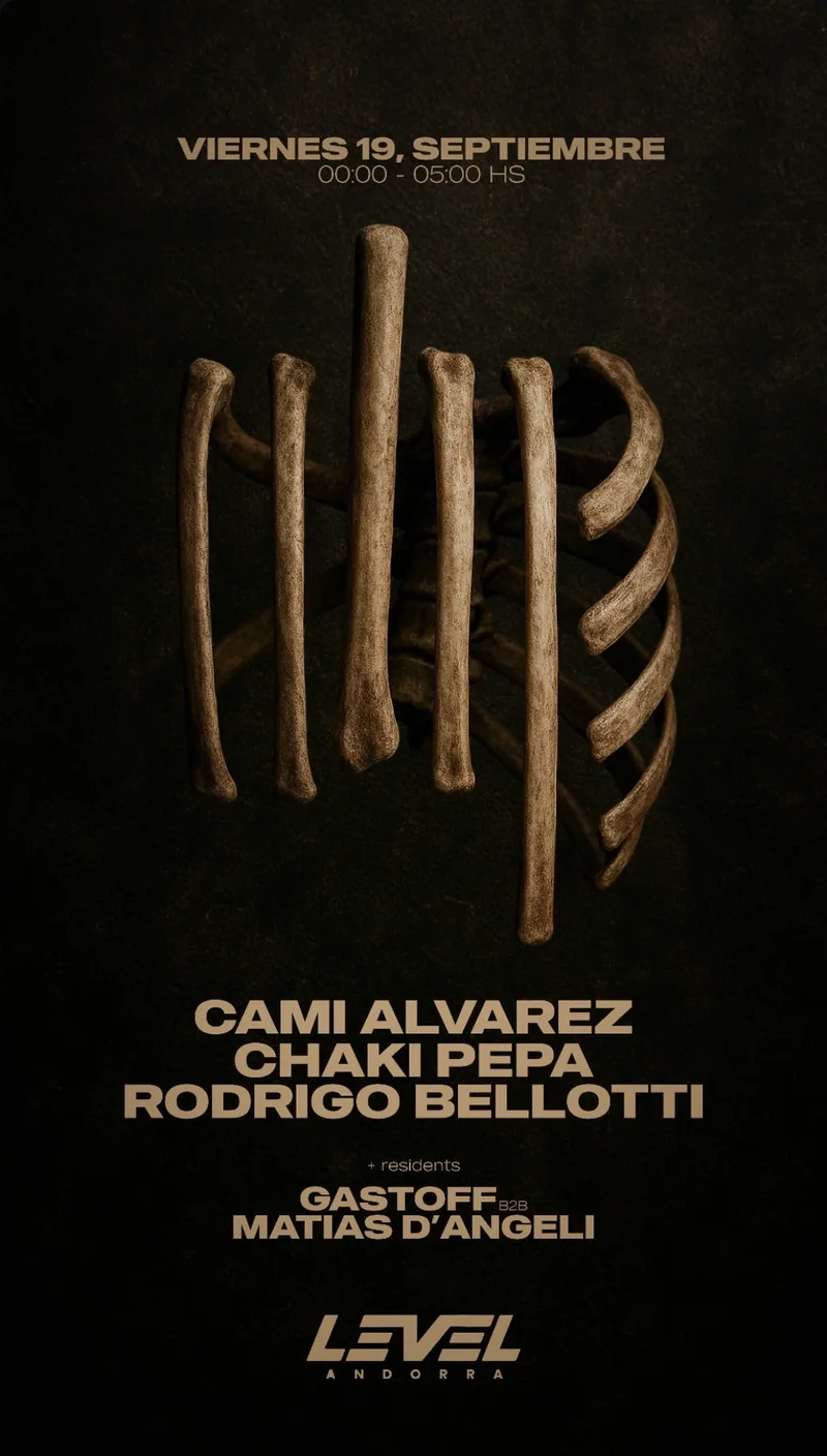 Flyer oficial de RANDOM #38, El Hueso