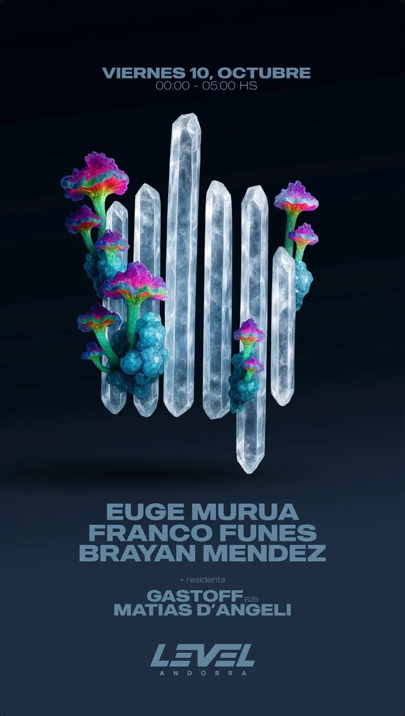 Flyer oficial de RANDOM #39, Cristal